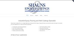 Desktop Screenshot of epoxycoatings.co.za